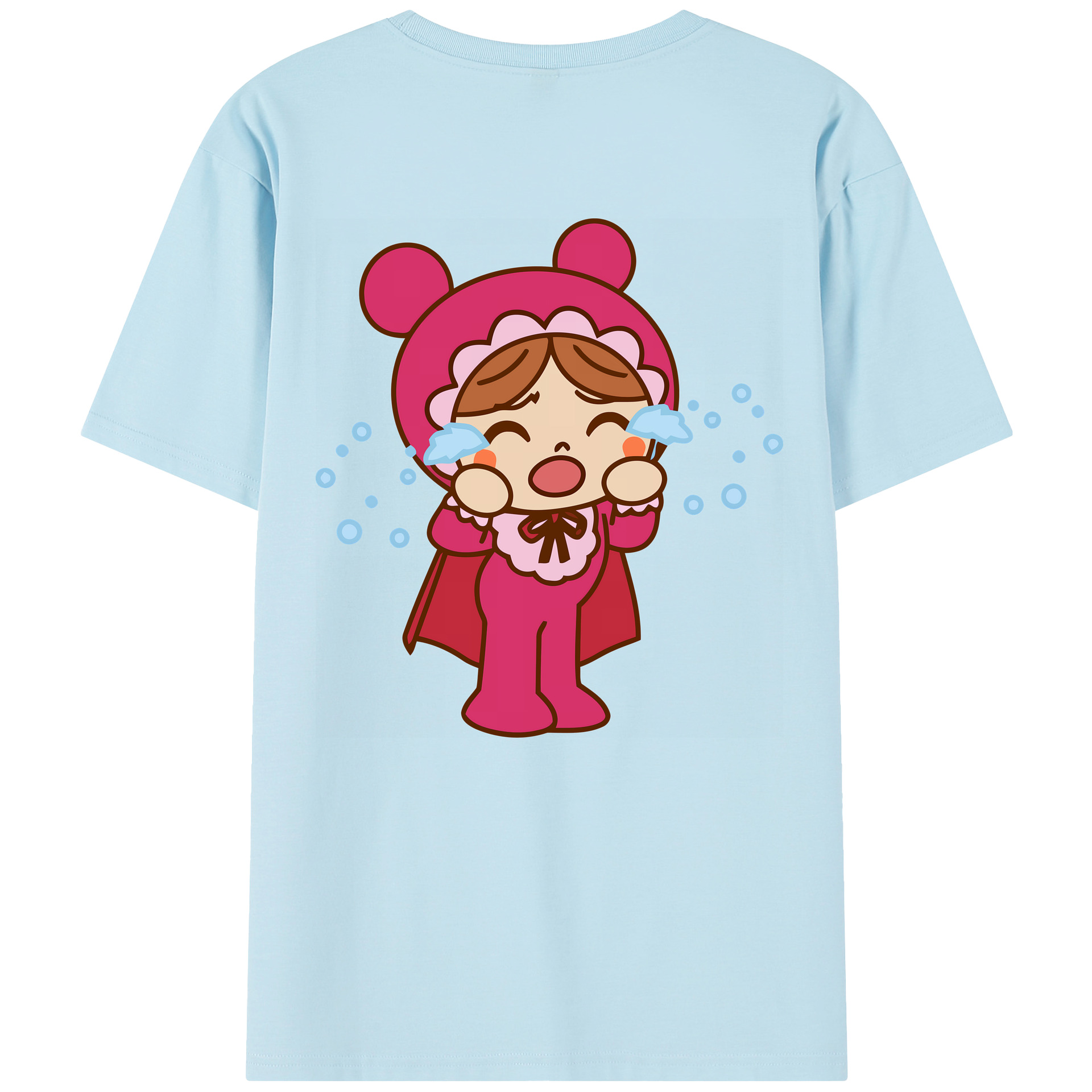 （画像用） アンパンマン Anpanman 綿100％半袖Tシャツ（背面プリント）
